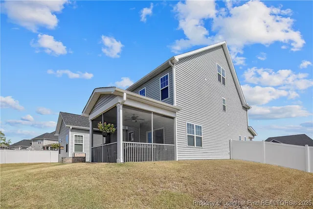 a view of a house with a large windows