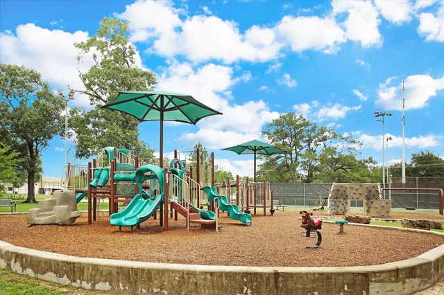 a view of outdoor space with seating