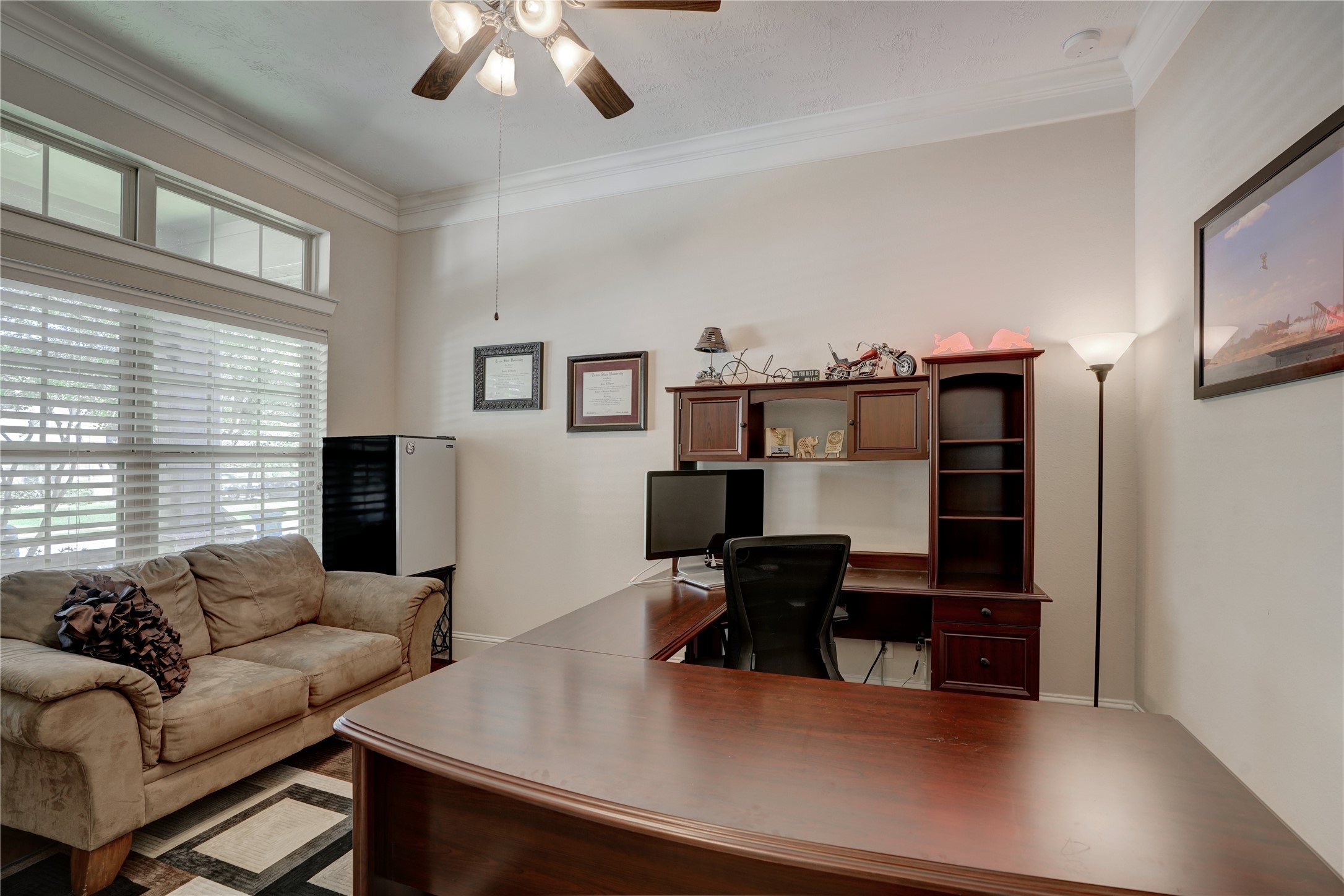 27243 Jessica Hills Lane Spring, TX 77386 - Photo 12 of 49 Private, well-lit home office that is perfect for remote work or study.