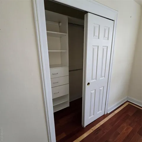 a view of walk in closet