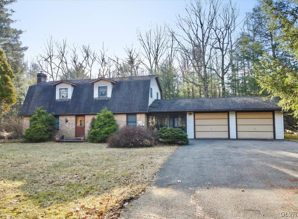 300 Turkey Ridge Kunkletown, PA 18058 - Photo 28 of 29 a front view of a house with a yard and garage