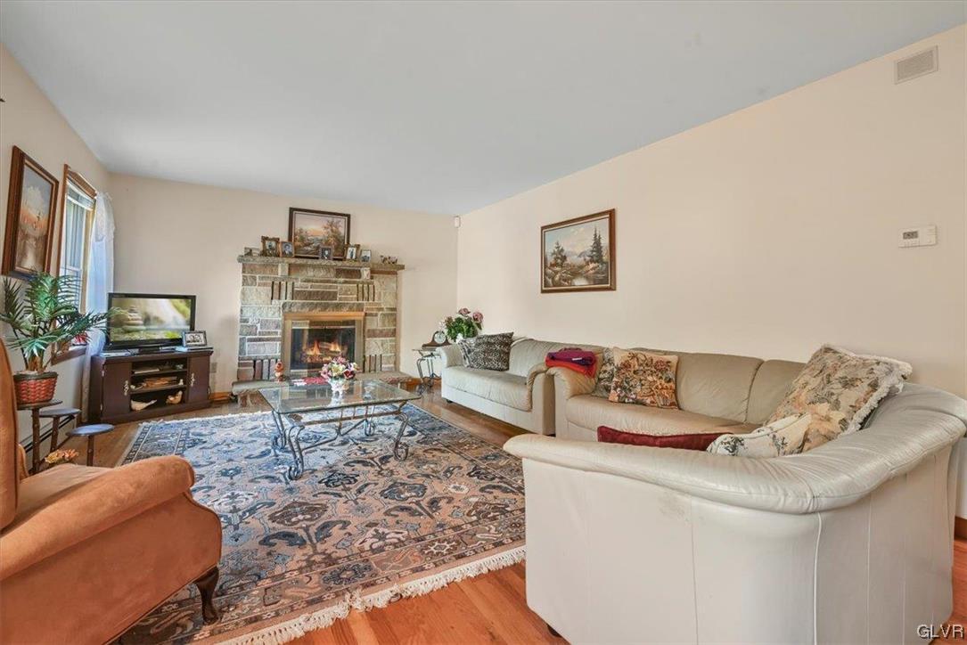 300 Turkey Ridge Kunkletown, PA 18058 - Photo 4 of 29 a living room with furniture and a fireplace