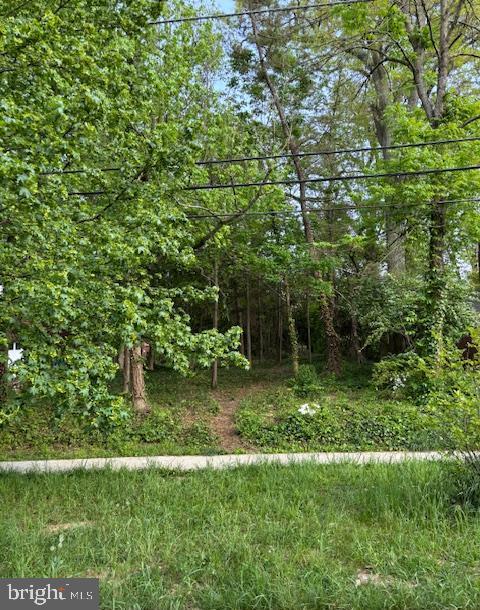 a backyard of a house with lots of green space and garden