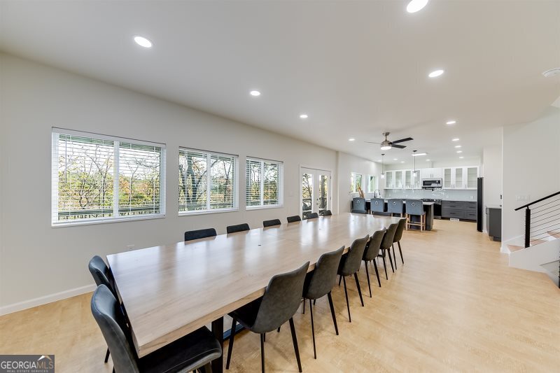 364 Rosen Strasse Helen, GA 30545 - Photo 12 of 45 a dining room with furniture and window