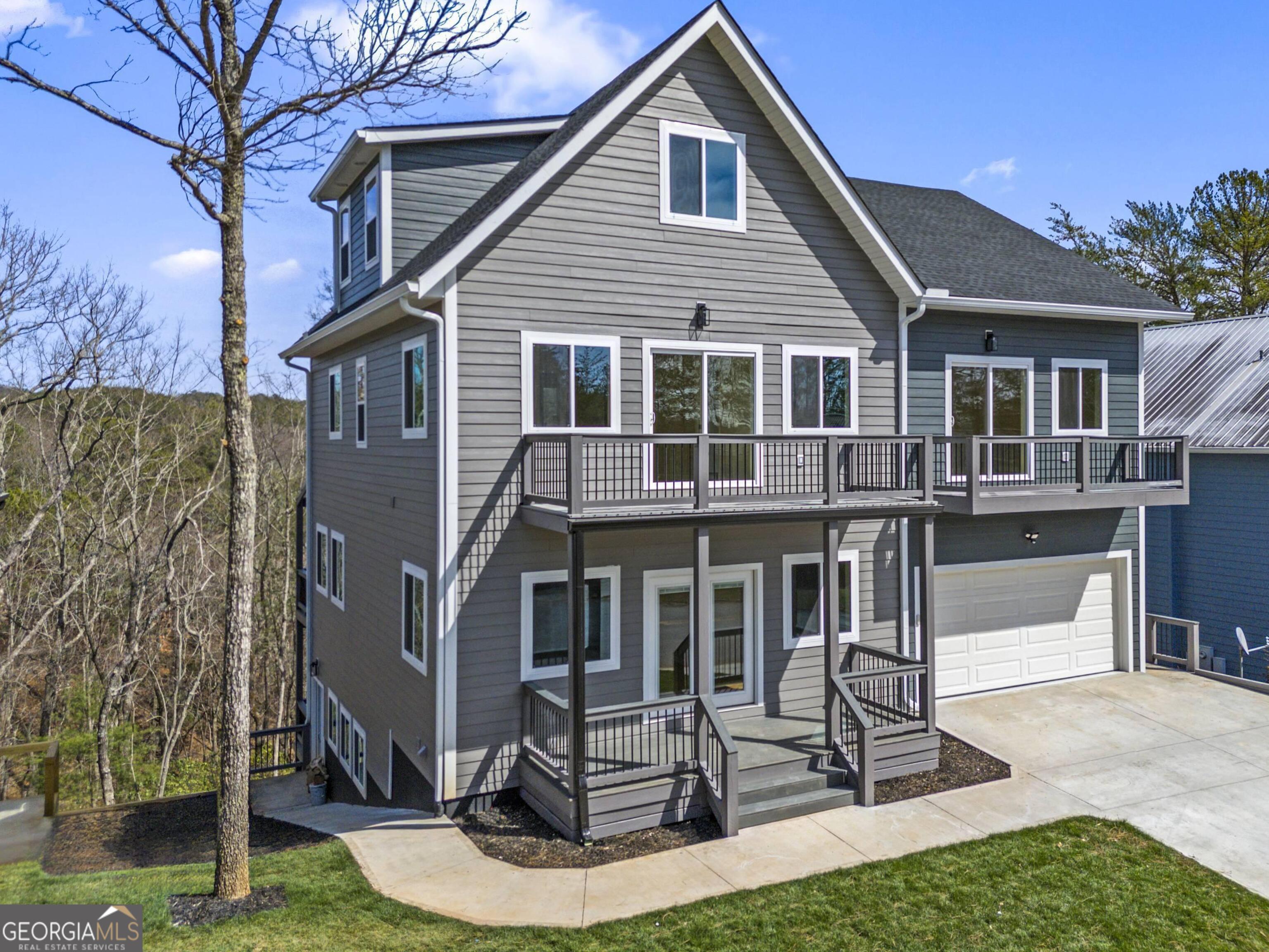 364 Rosen Strasse Helen, GA 30545 - Photo 3 of 45 a view of a house with a yard balcony