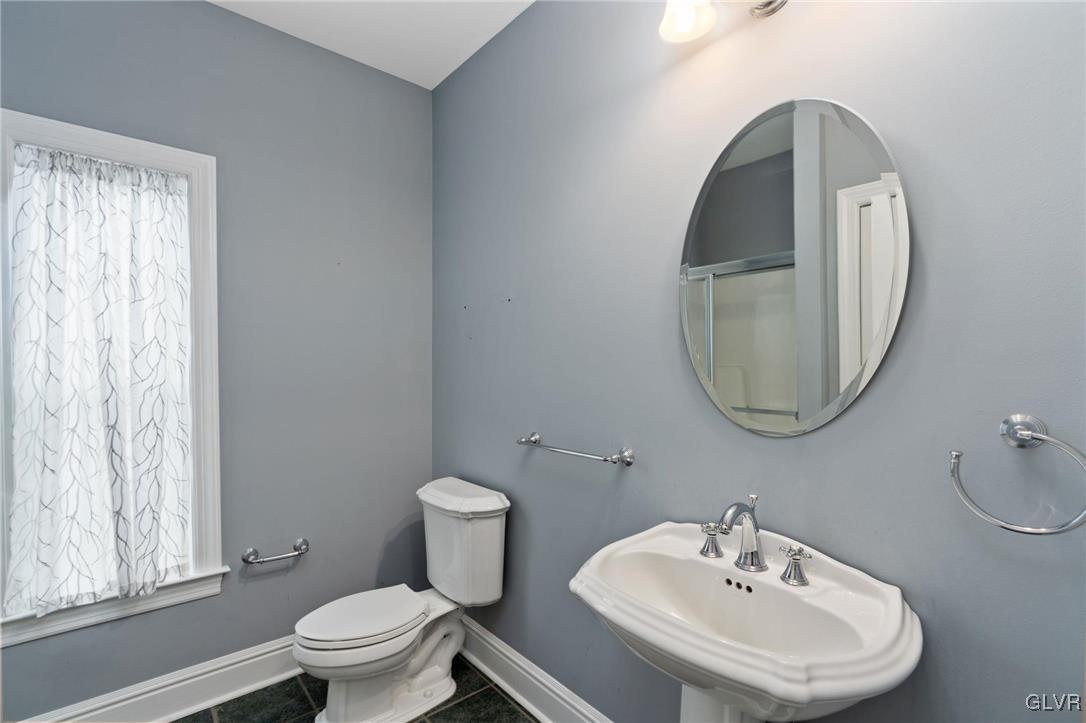 153 Doney Road Kunkletown, PA 18058 - Photo 34 of 46 a bathroom with a sink toilet and a mirror