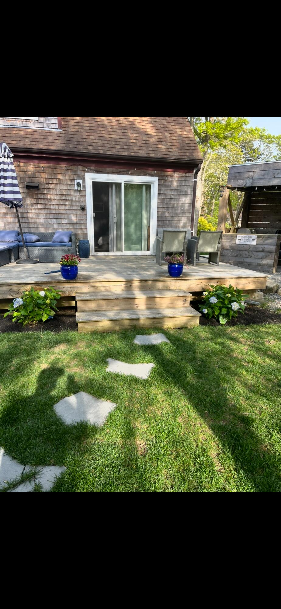 25 Rainbow Lane Mashpee, MA 02649 - Photo 24 of 30 Deck in Summer