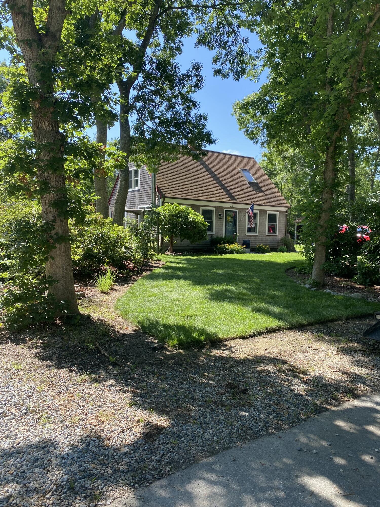 25 Rainbow Lane Mashpee, MA 02649 - Photo 27 of 30 Front yard in Spring