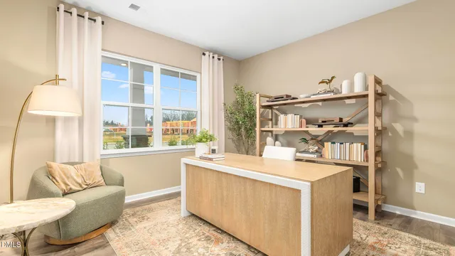 a room with table and chair