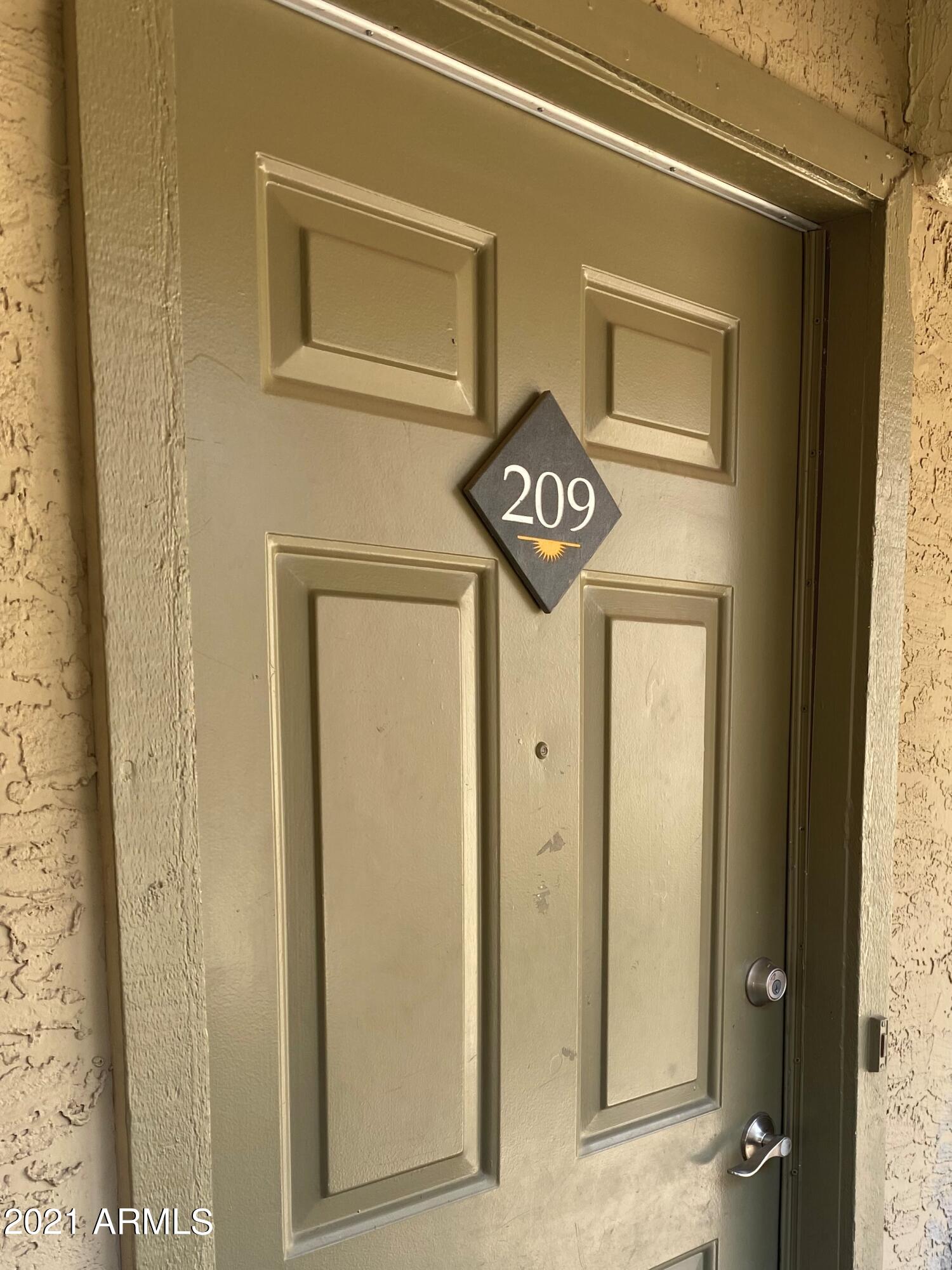 1331 West Baseline Road, Unit 209 Mesa, AZ 85202 - Photo 2 of 20 Front Door 209