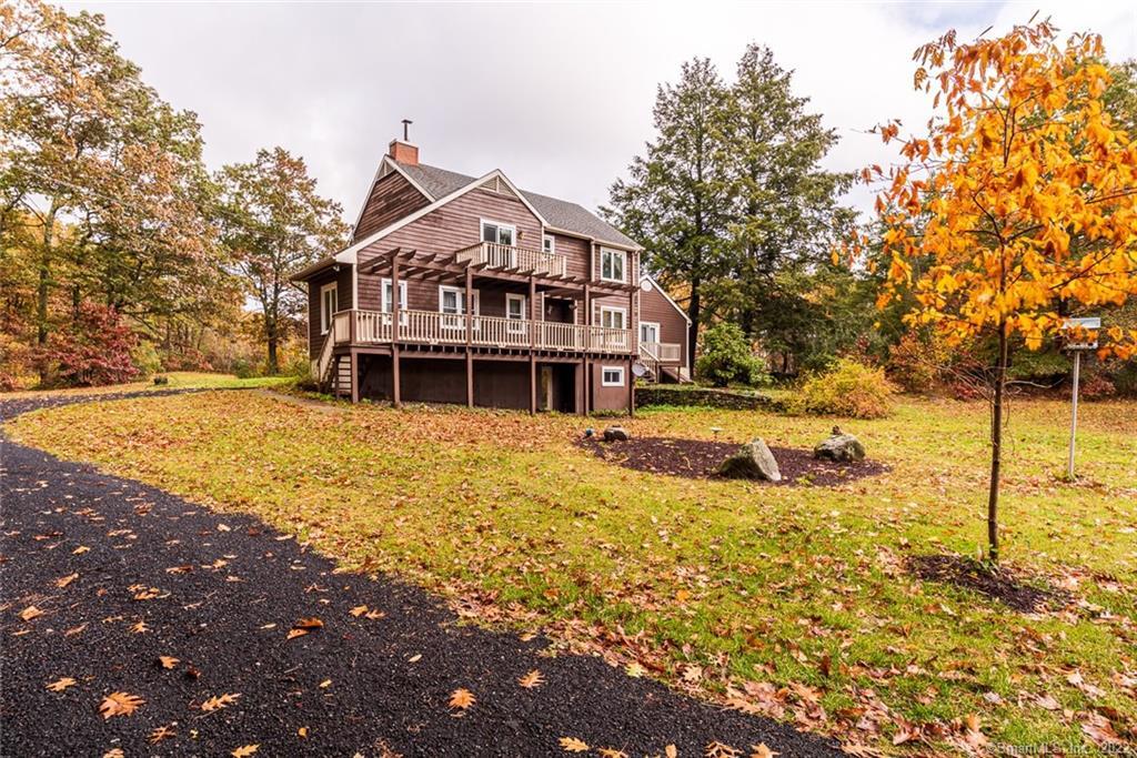 74-76 Towantic Hill Road Oxford, CT 06478 - Photo 35 of 38 Front entrance and Multi level Decks
