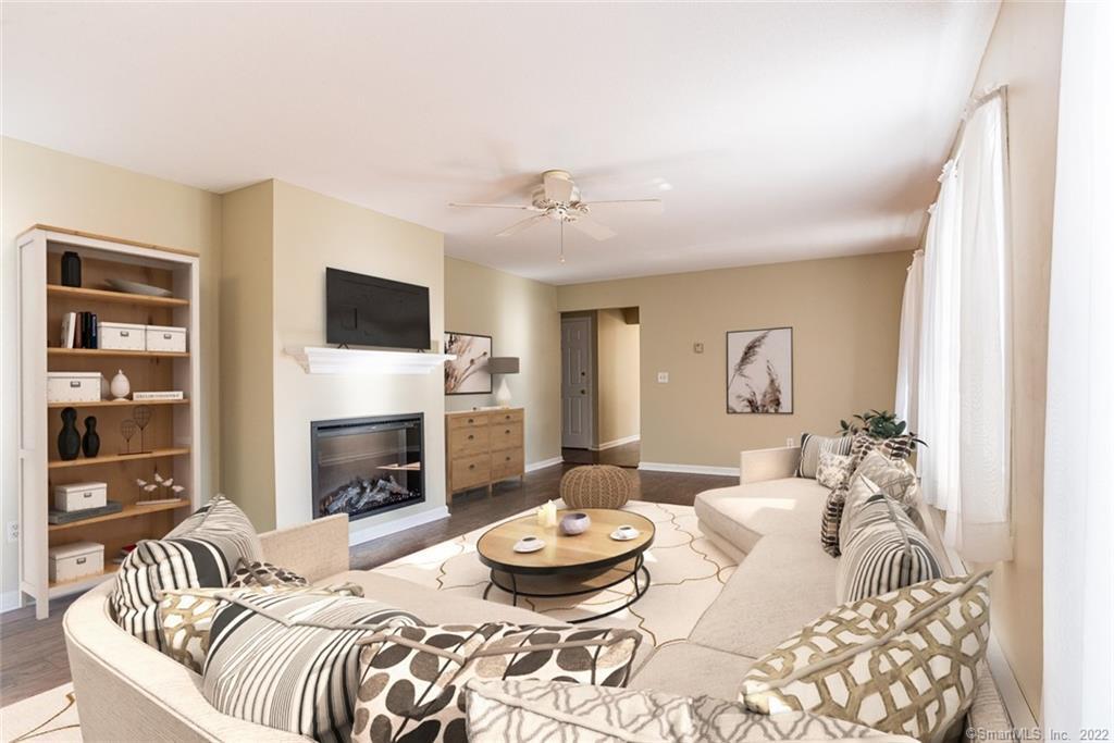 74-76 Towantic Hill Road Oxford, CT 06478 - Photo 4 of 38 Living room (Virtually staged)
