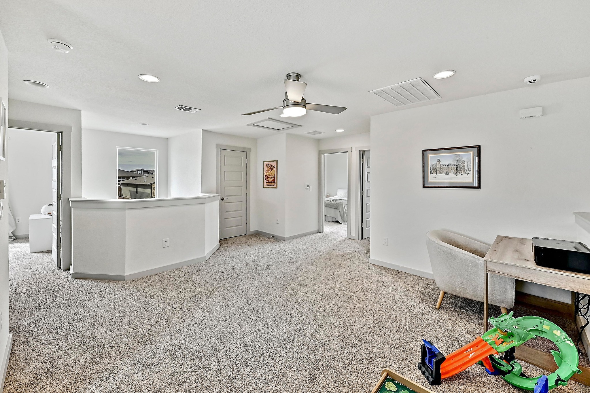 7712 Linnie Lane Austin, TX 78724 - Photo 22 of 37 a living room with furniture and a chandelier
