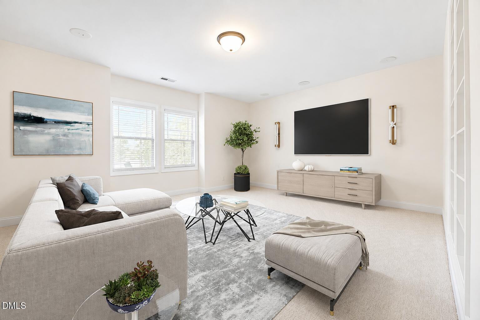 6209 Blanche Drive Raleigh, NC 27607 - Photo 8 of 78 2nd Floor Media Room