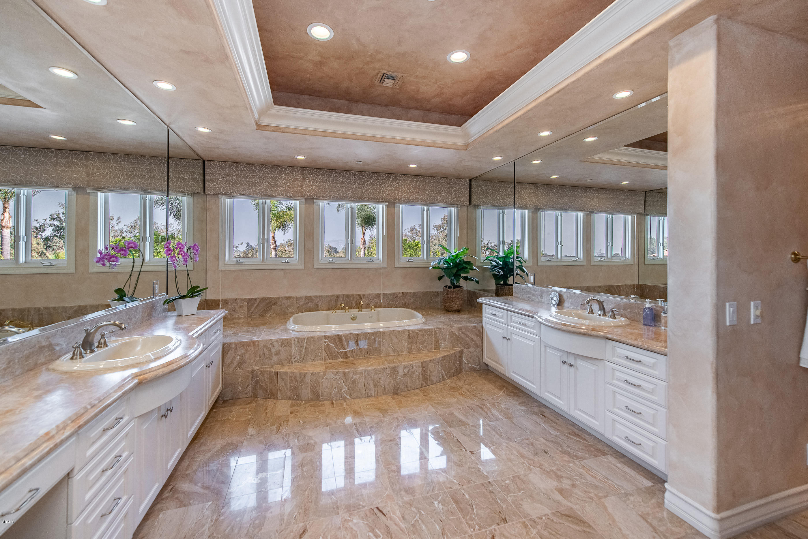 657 Corte Corrida Camarillo, CA 93010 - Photo 43 of 74 a large white kitchen with a large window