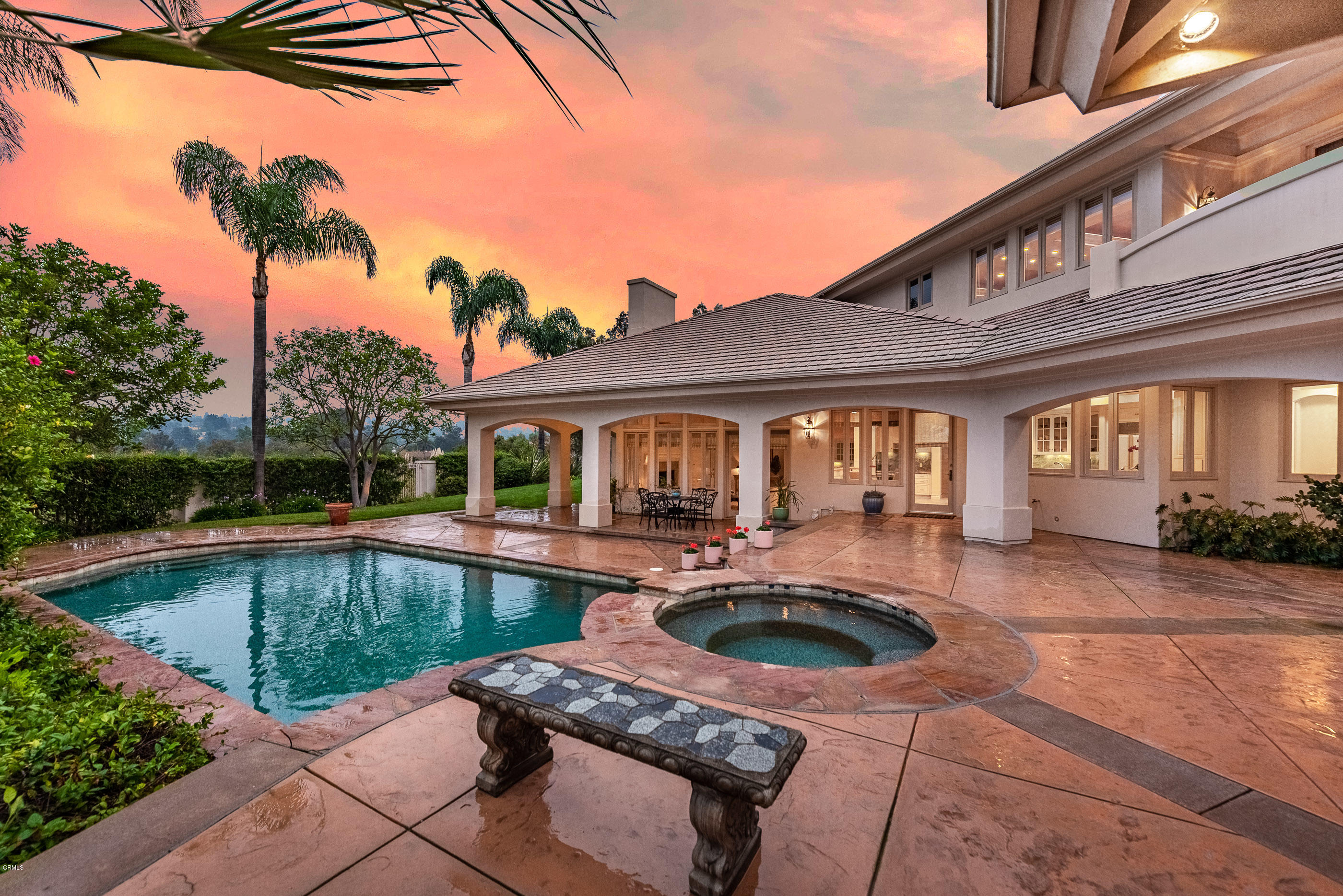 657 Corte Corrida Camarillo, CA 93010 - Photo 65 of 74 a front view of house with swimming pool having outdoor seating