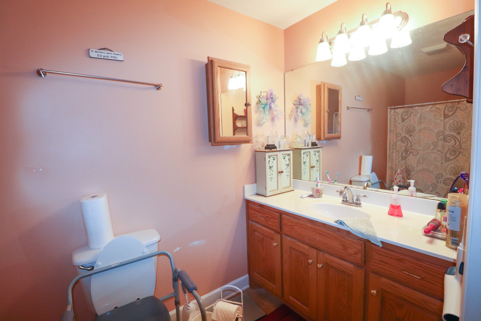 624 Faith-Rae Boulevard Morrison, TN 37357 - Photo 35 of 38 a bathroom with a sink vanity mirror and toilet