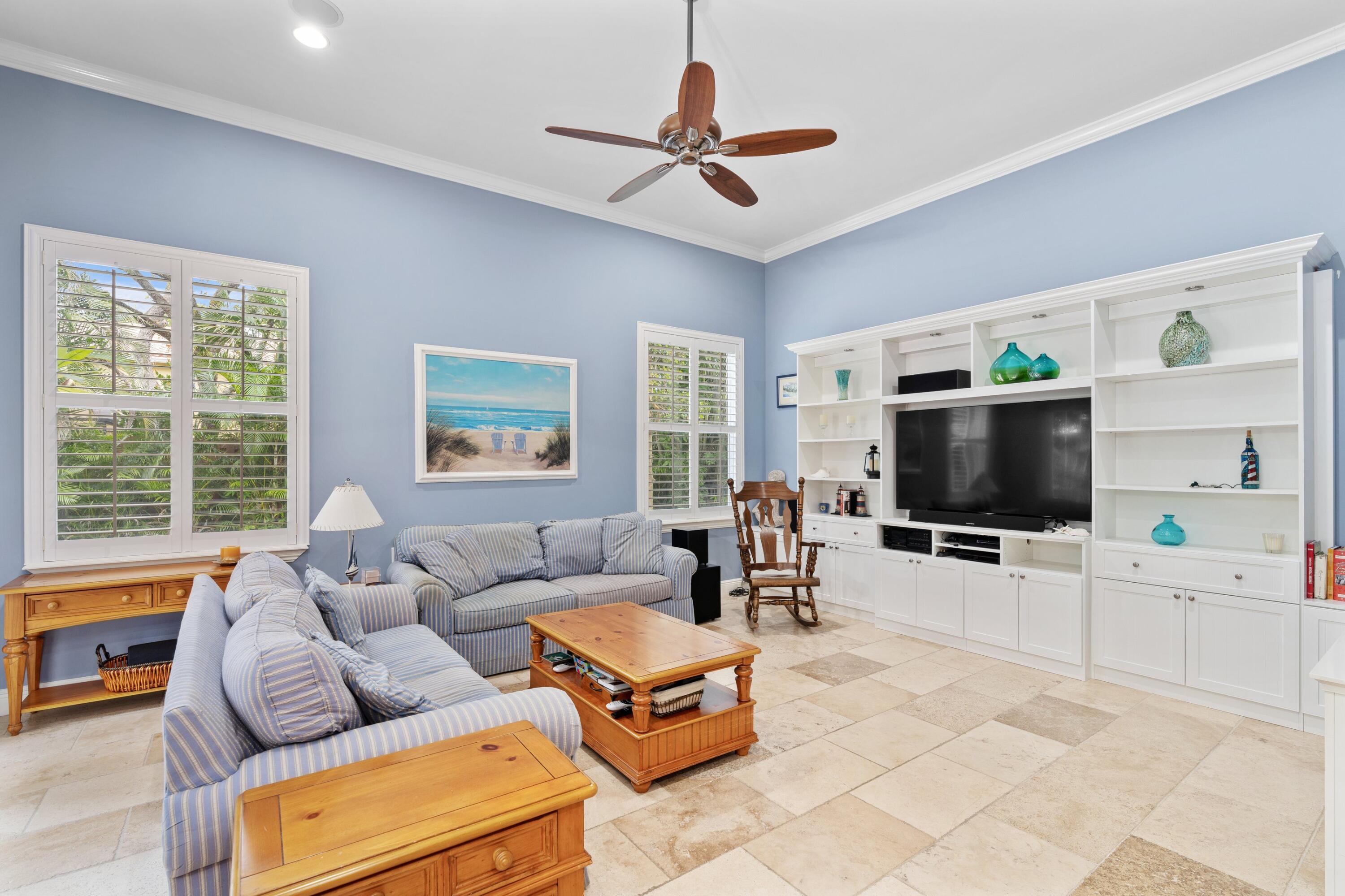 1321 Southwest 16th Street Boca Raton, FL 33486 - Photo 13 of 37 Family Room with built in wall unit