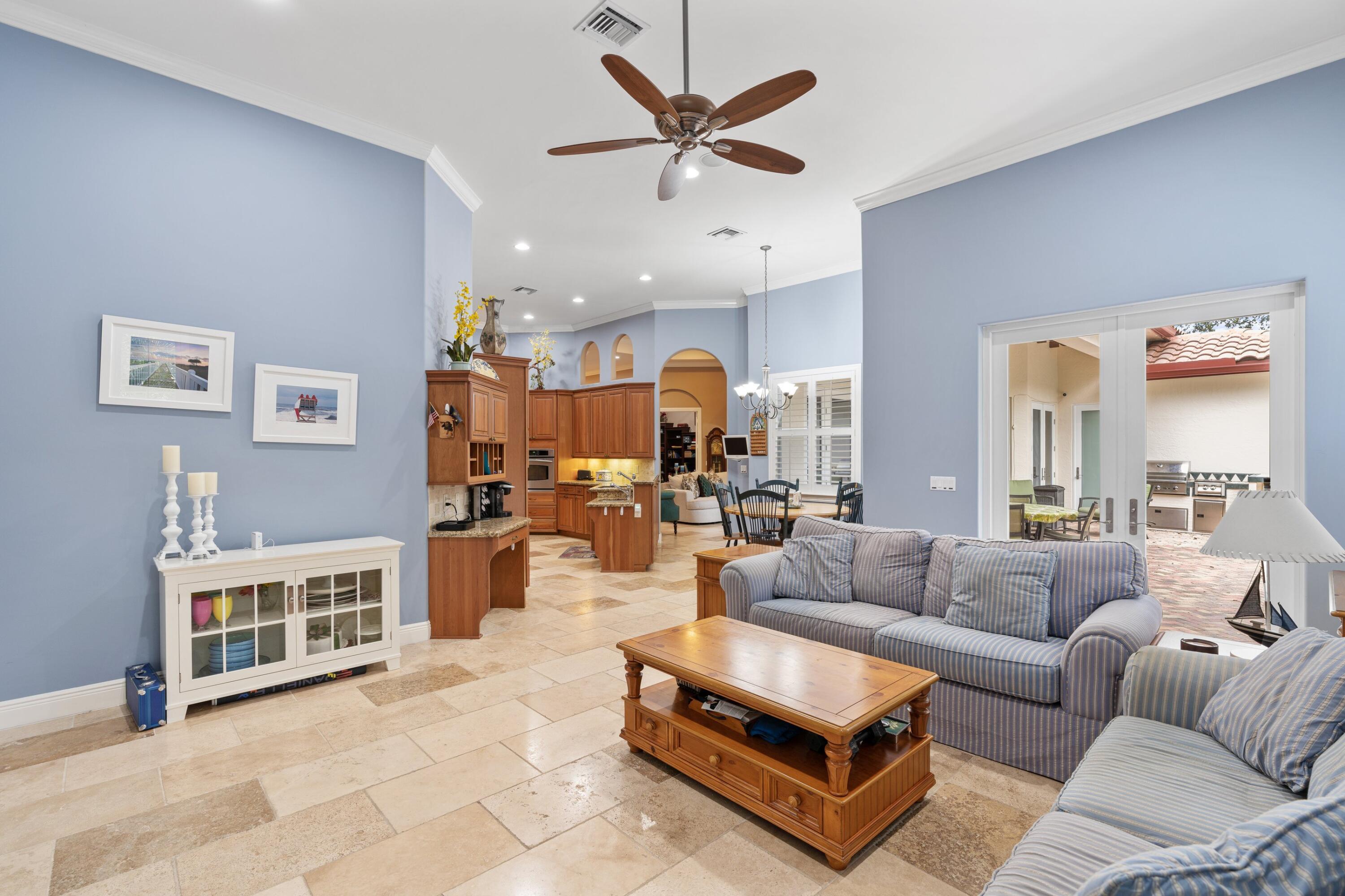 1321 Southwest 16th Street Boca Raton, FL 33486 - Photo 14 of 37 Family Room with French Doors