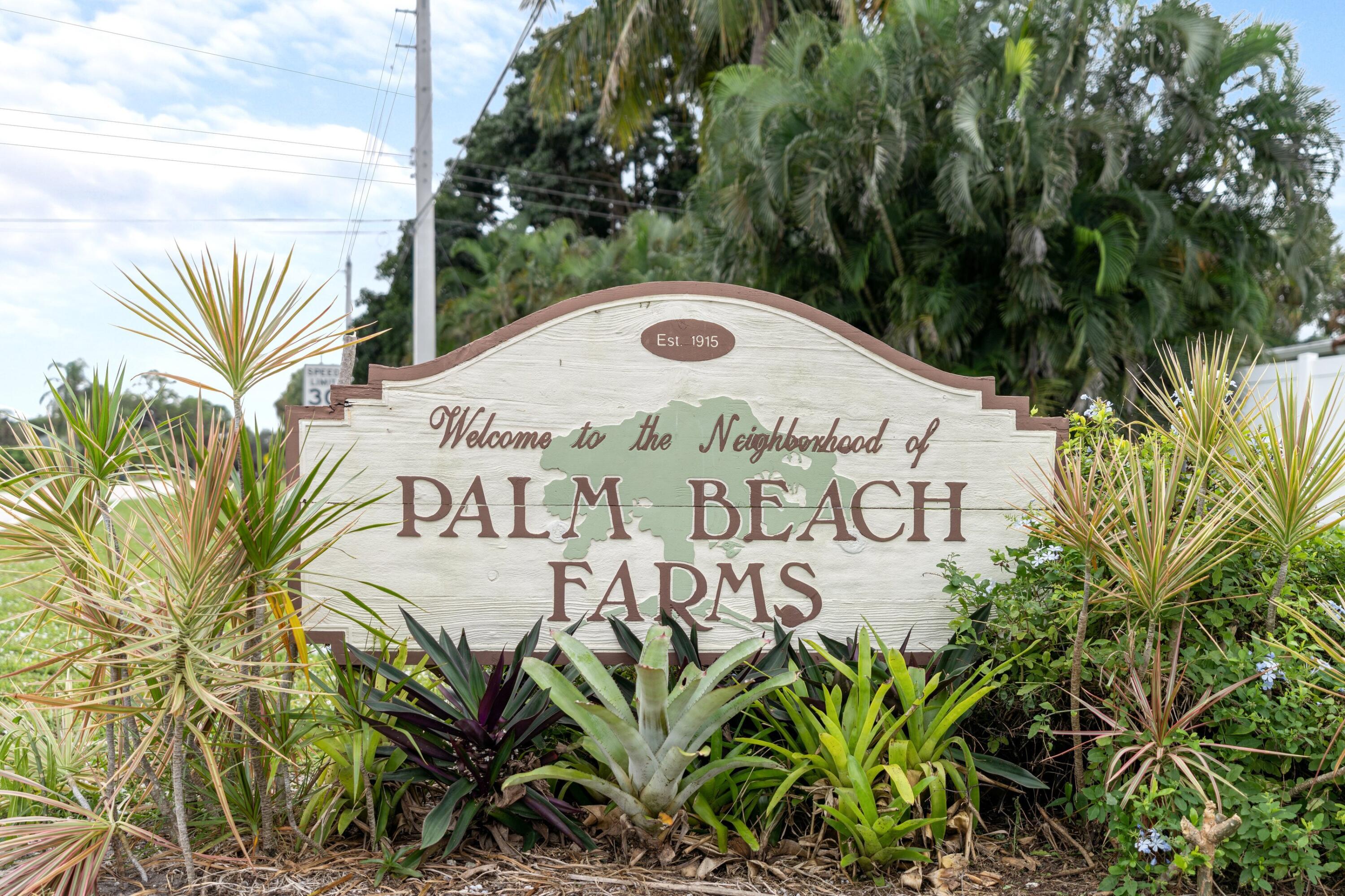 1321 Southwest 16th Street Boca Raton, FL 33486 - Photo 2 of 37 Welcome to Palm Beach Farms