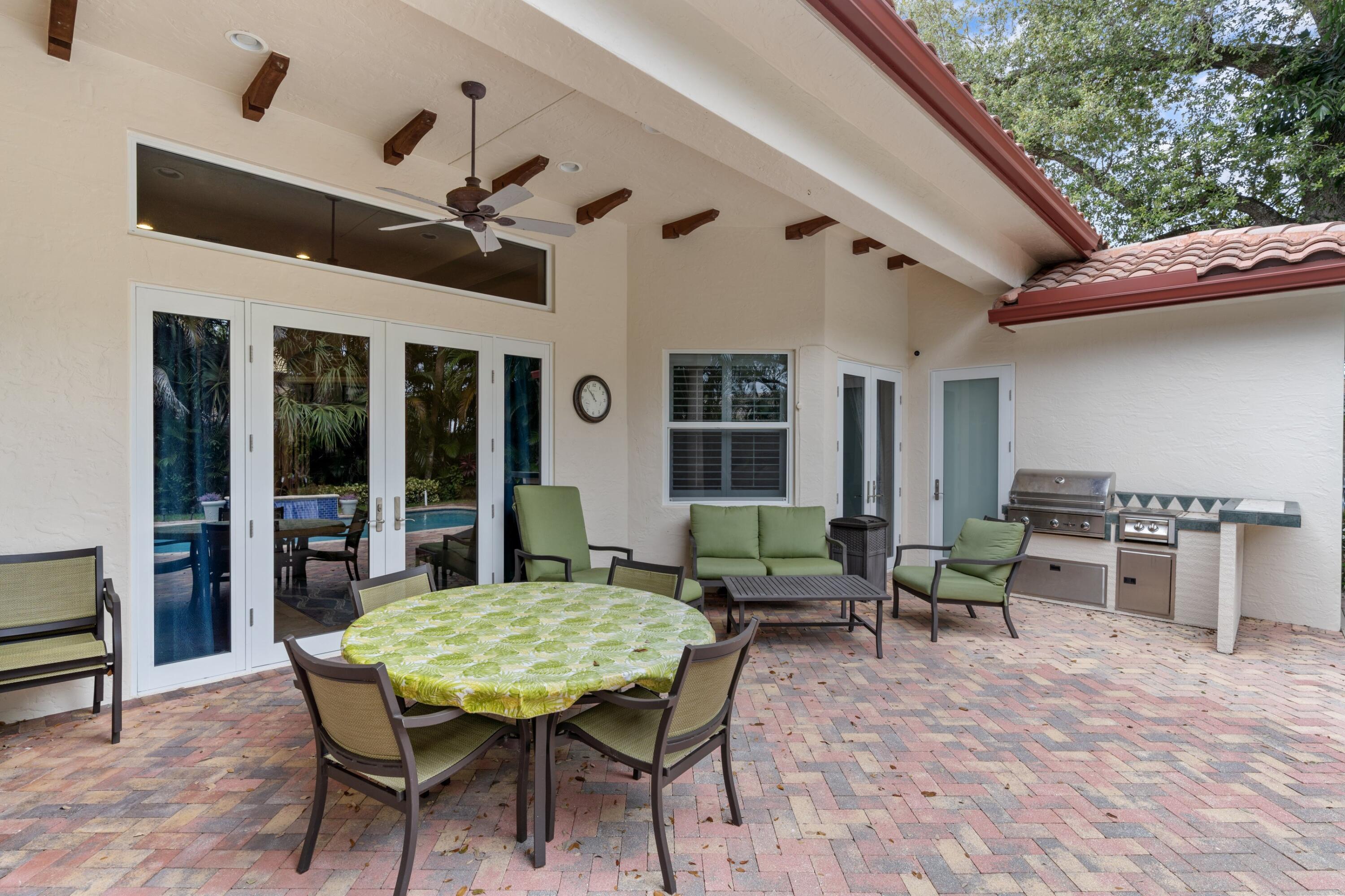 1321 Southwest 16th Street Boca Raton, FL 33486 - Photo 35 of 37 Spacious Lanai w/outdoor kitchen