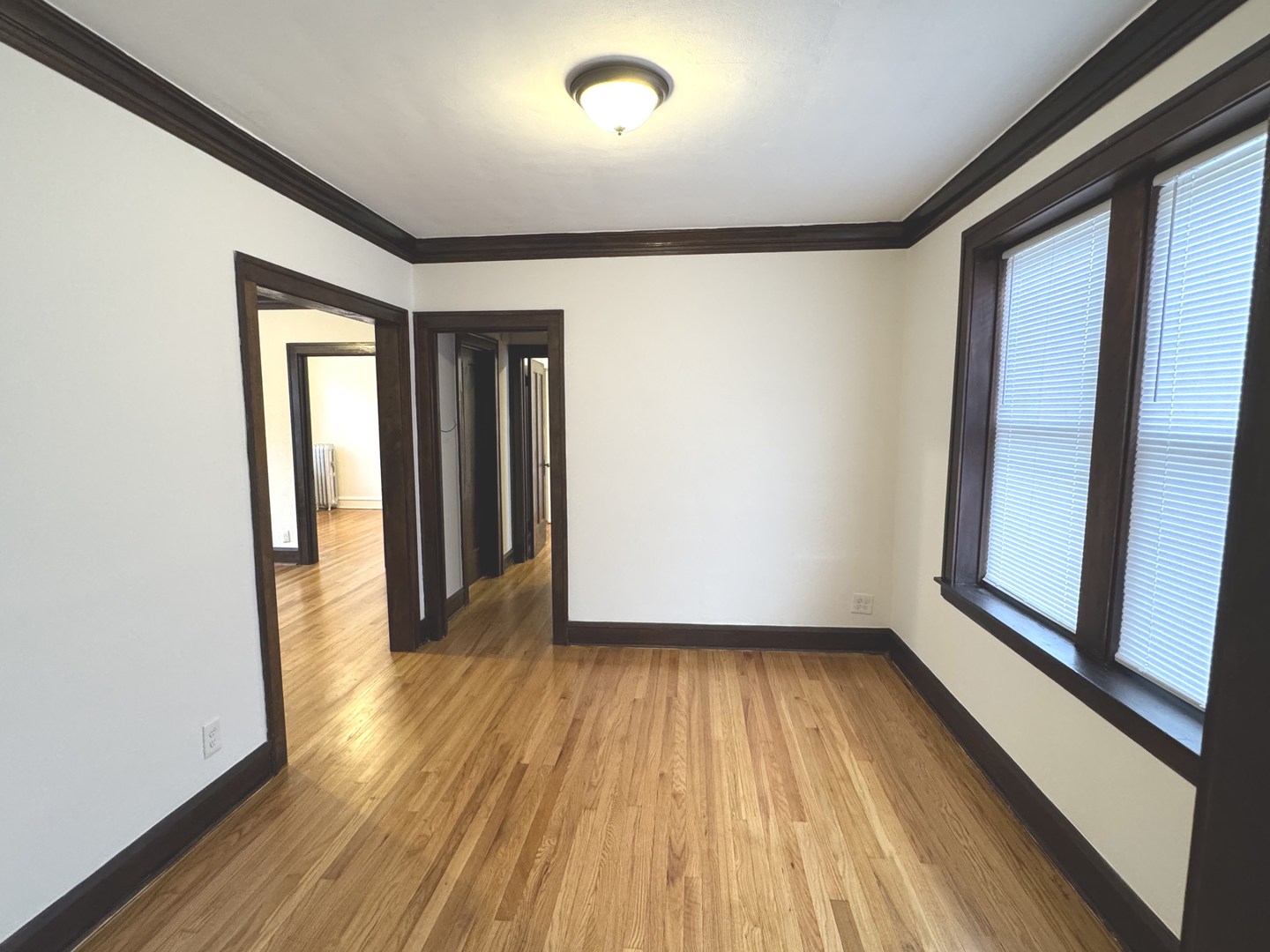 4428 North Laporte Avenue, Unit 2A Chicago, IL 60630 - Photo 14 of 22 a view of hallway with wooden floor
