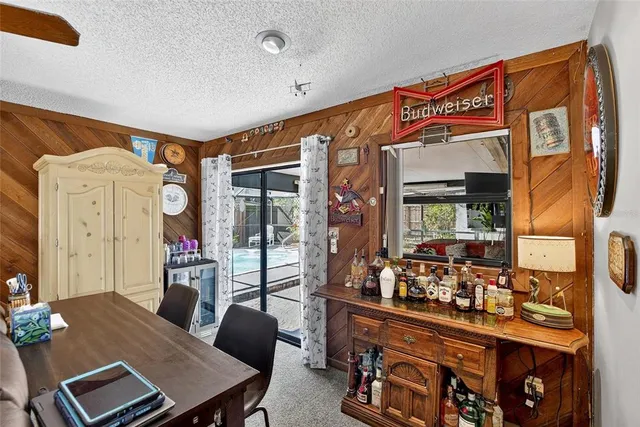 a room with furniture and a window