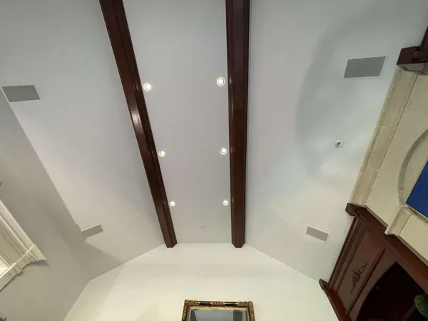 a view of a balcony