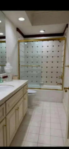 a view of a glass door and a window