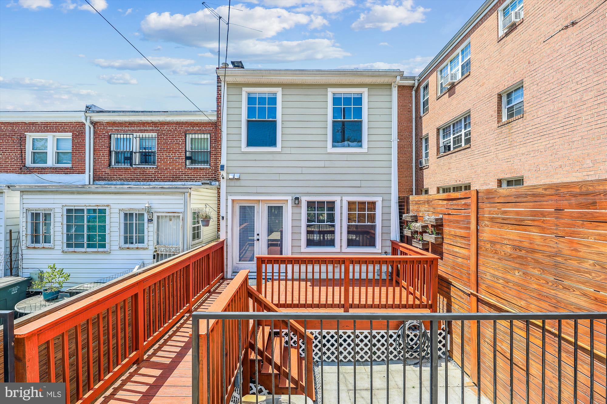 847 20th Street Northeast Washington, DC 20002 - Photo 33 of 52 Back Elevation