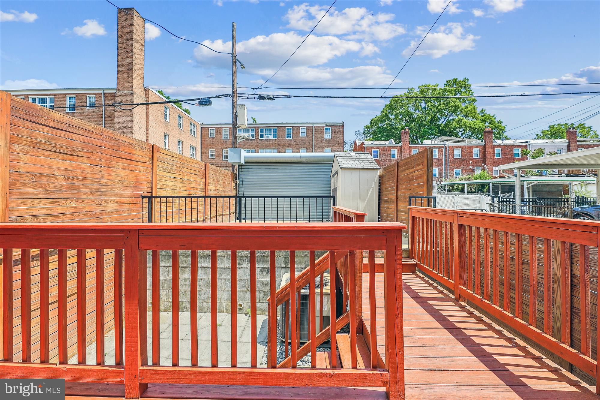 847 20th Street Northeast Washington, DC 20002 - Photo 36 of 52 View From Back