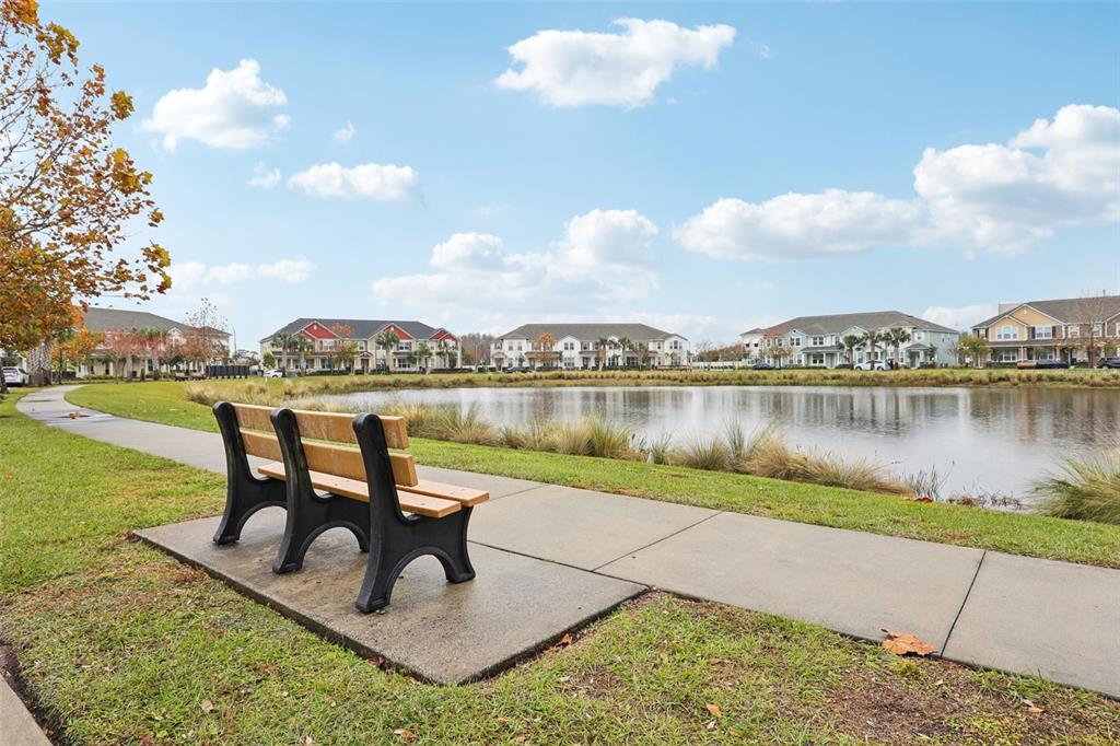 9457 Randal Park Boulevard Orlando, FL 32832 - Photo 49 of 52 a lake view with outdoor space