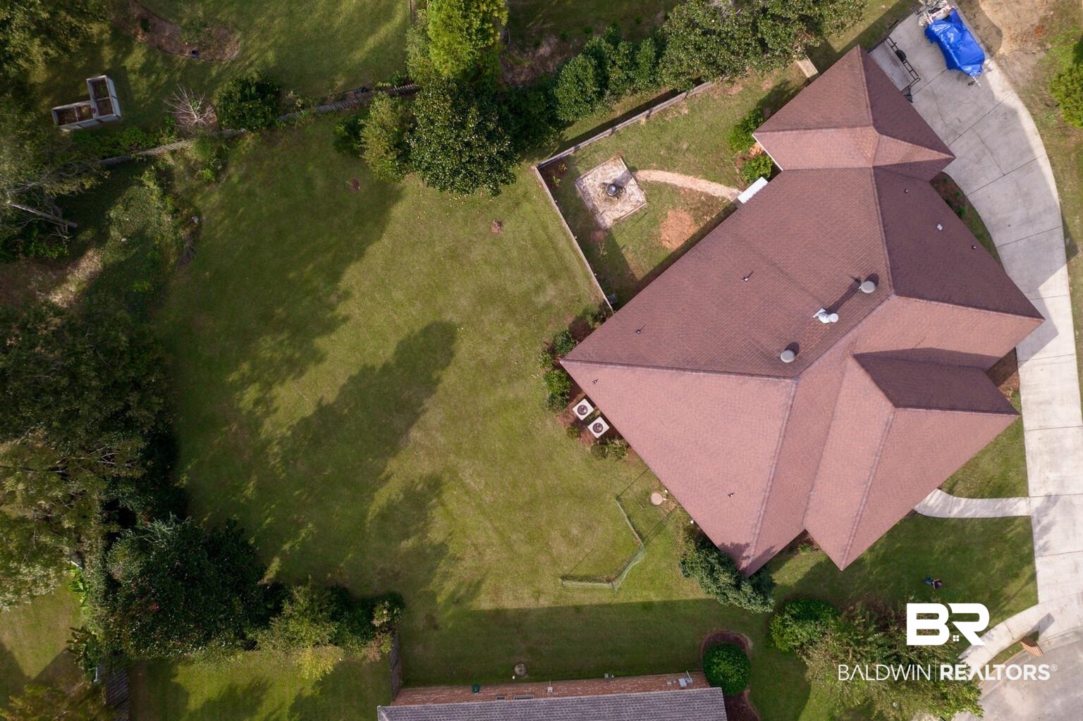 312 St Charles Court Fairhope, AL 36532 - Photo 7 of 45 Green space to left of house is included.