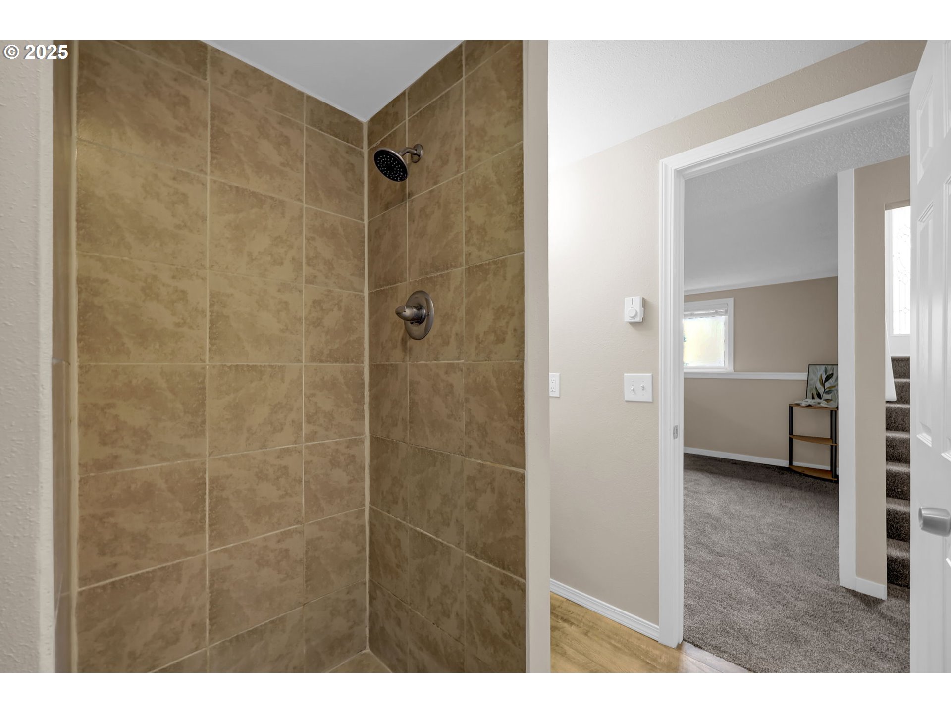 2015 Coventry Way Eugene, OR 97405 - Photo 38 of 48 a bathroom with a shower and a sink