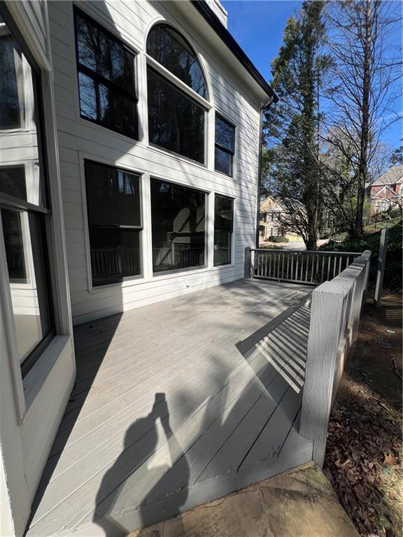 5455 Woodrun Lane Alpharetta, GA 30005 - Photo 62 of 71 a view of a building with entryway and windows