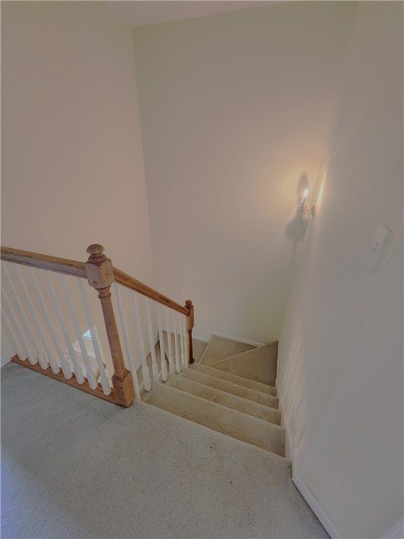 208 Blue Ridge Drive Clemson, SC 29631 - Photo 26 of 28 Staircase to main level