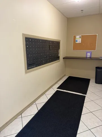 a view of storage and utility room