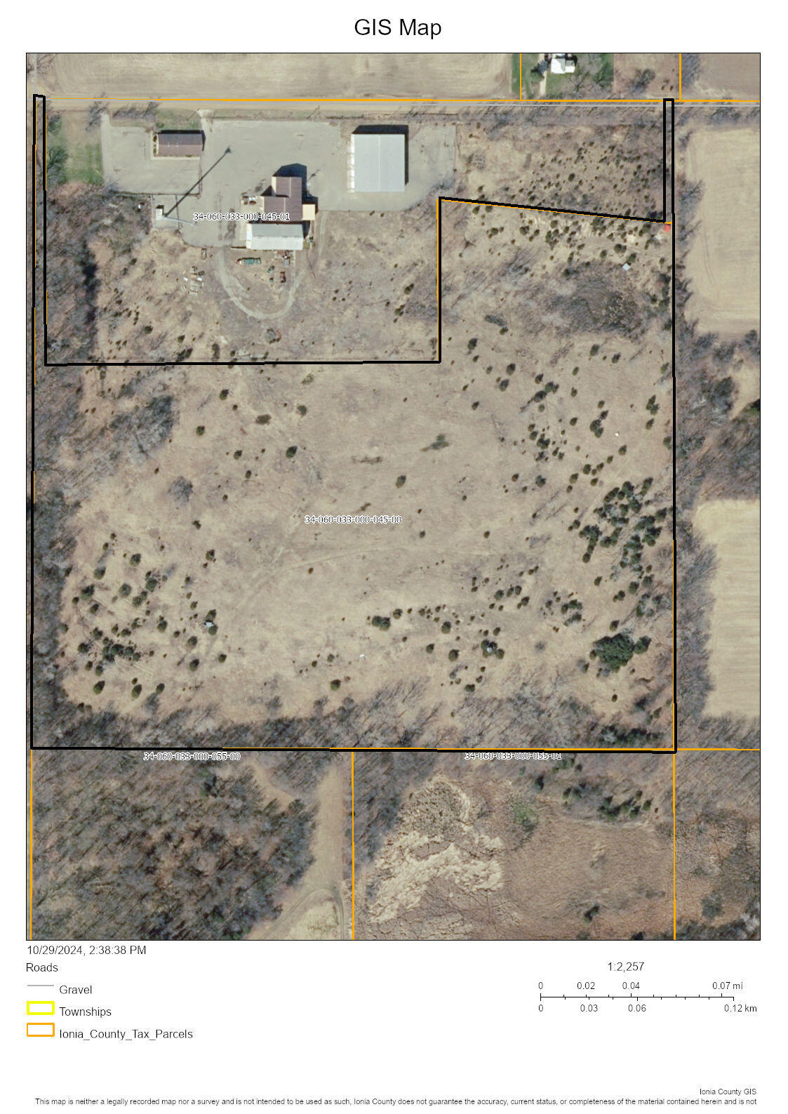 2250 Clyde Road Ionia, MI 48846 - Photo 1 of 1 Clyde Road aerial jpg