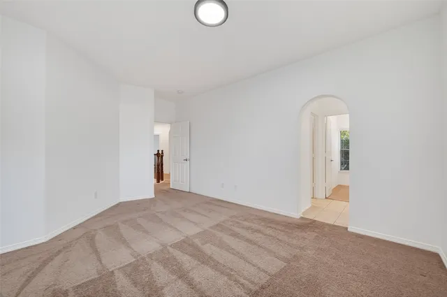 a view of a room with window