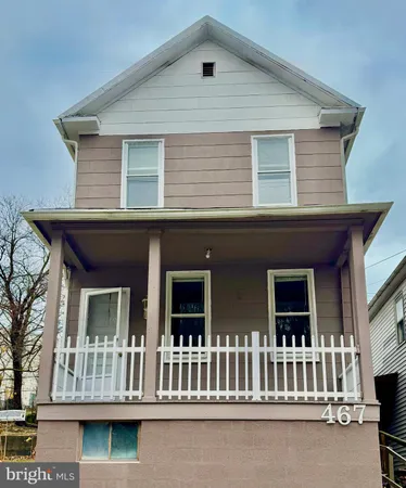 a front view of a house with entryway