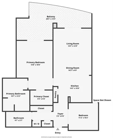 a view of a living room and entryway