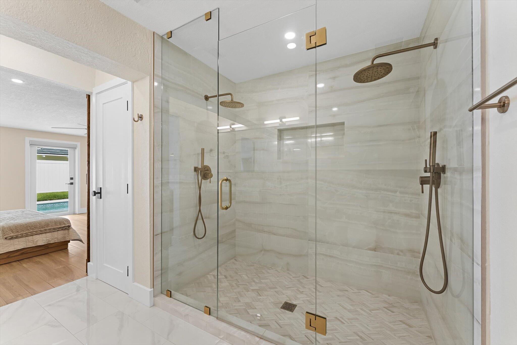 1289 Southwest 7th Street Boca Raton, FL 33486 - Photo 19 of 42 a bathroom with a shower