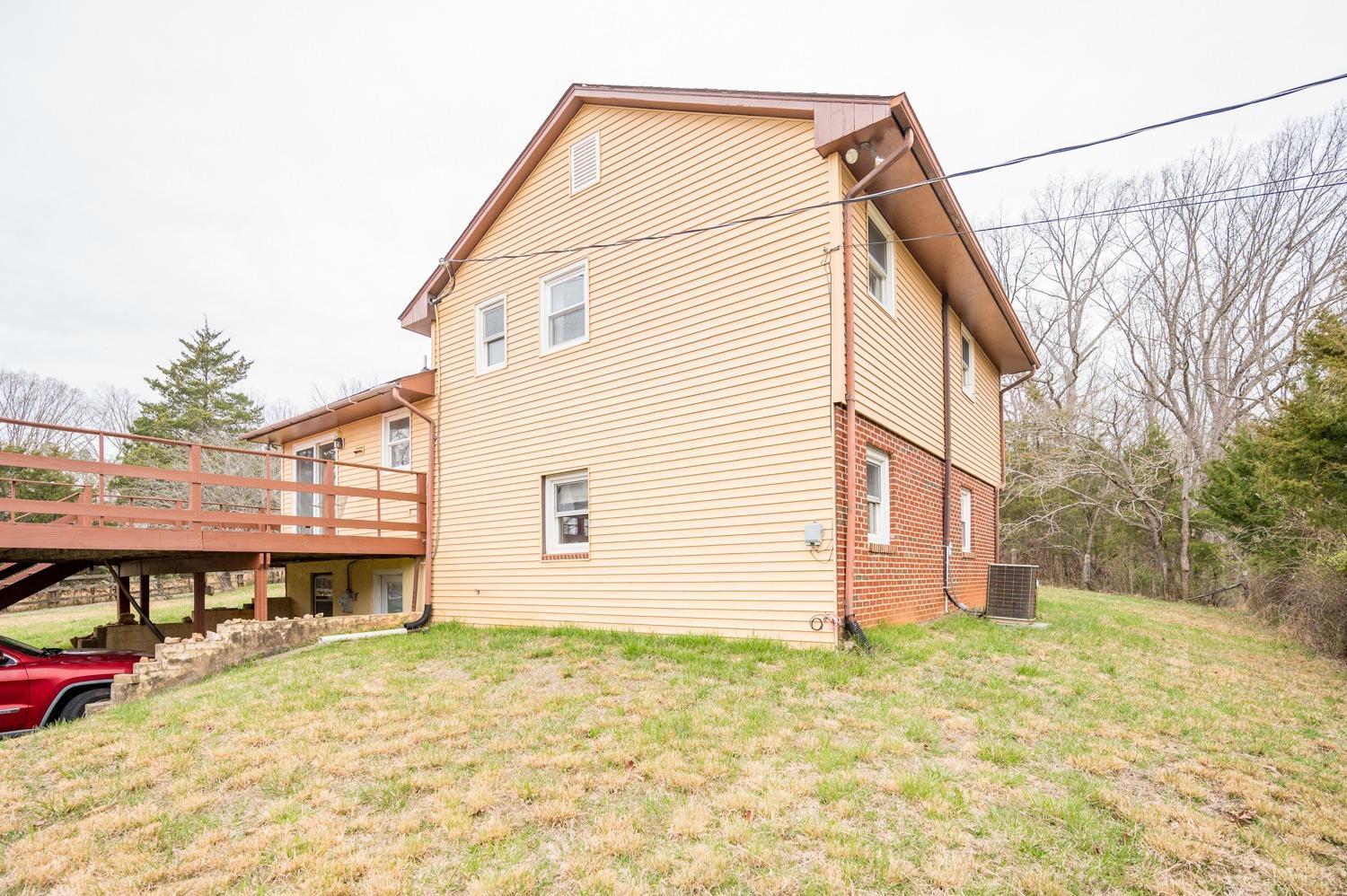 182 Buffalo Ridge Road Amherst, VA 24521 - Photo 31 of 57 a view of a house with a snow
