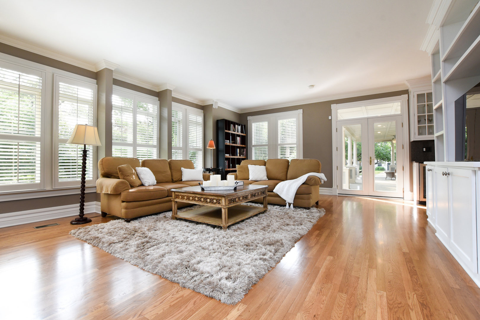 300 North Delaplaine Road Riverside, IL 60546 - Photo 23 of 50 a living room with furniture and a large window