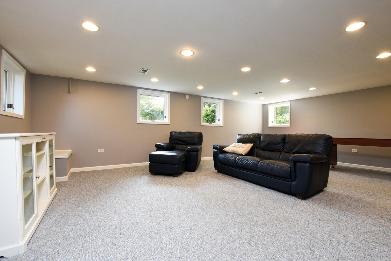 300 North Delaplaine Road Riverside, IL 60546 - Photo 43 of 50 a living room with furniture and a flat screen tv