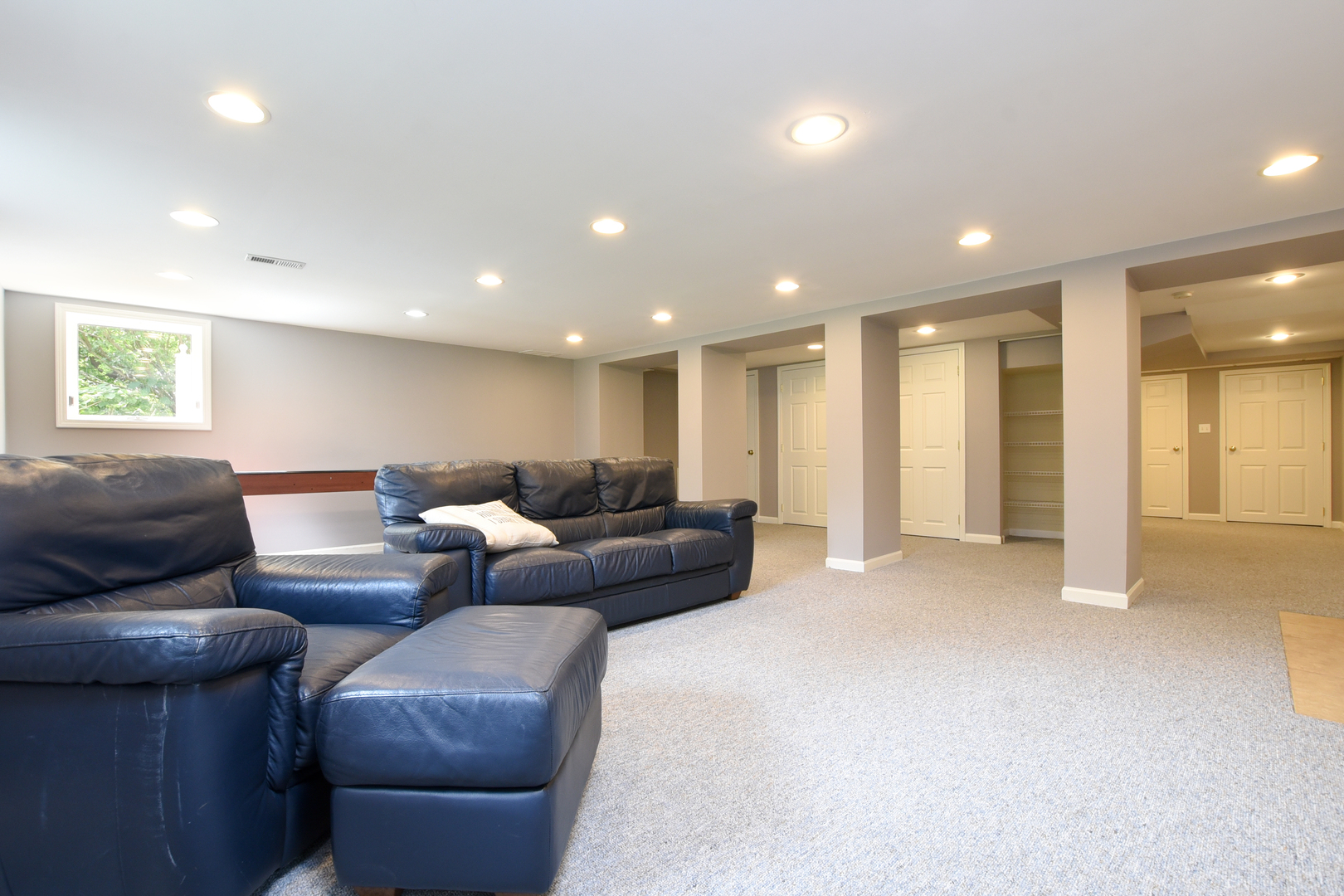 300 North Delaplaine Road Riverside, IL 60546 - Photo 44 of 50 a living room with furniture and a large window