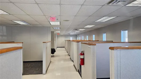 a view of a storage & utility room