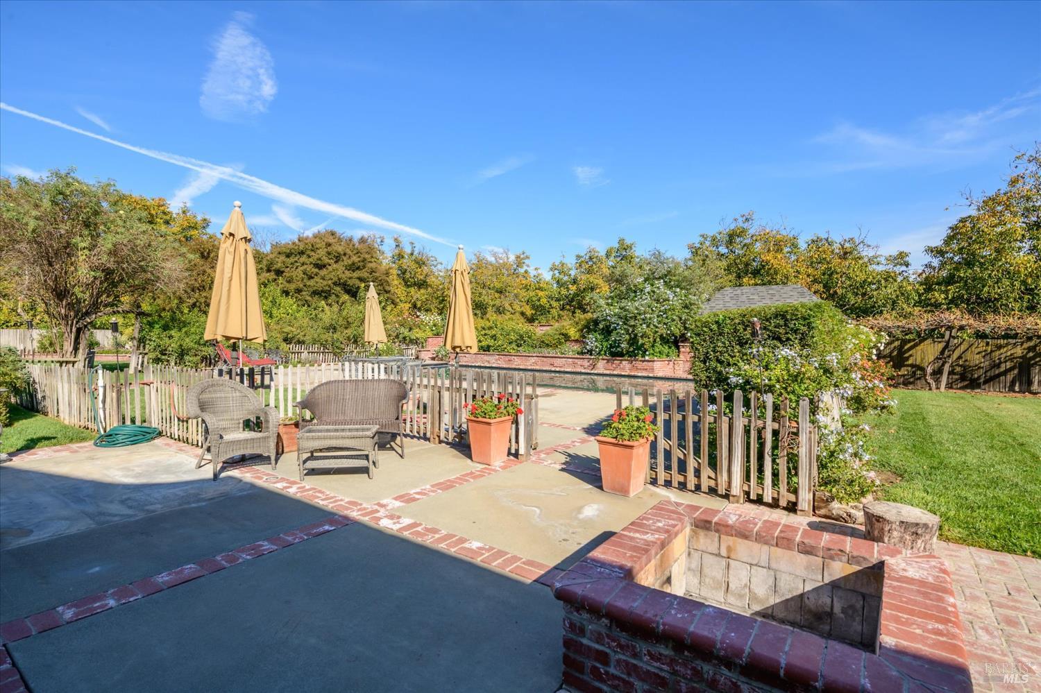 5430 Putah Creek Road Winters, CA 95694 - Photo 23 of 99 a view of a patio with swimming pool