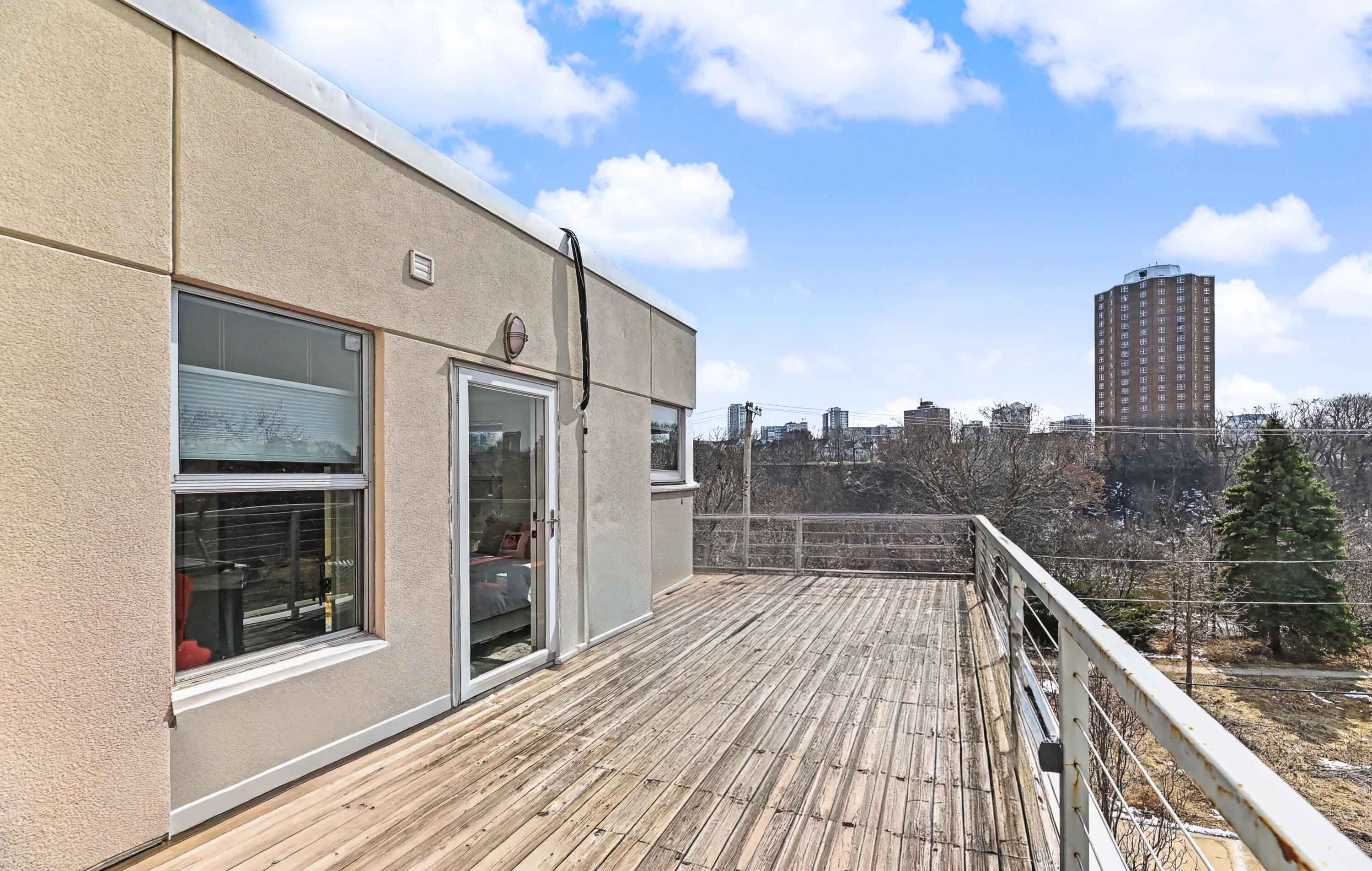 2175 North Riverboat Road Milwaukee, WI 53212 - Photo 41 of 50 Spacious 2nd Balcony 4th Floor
