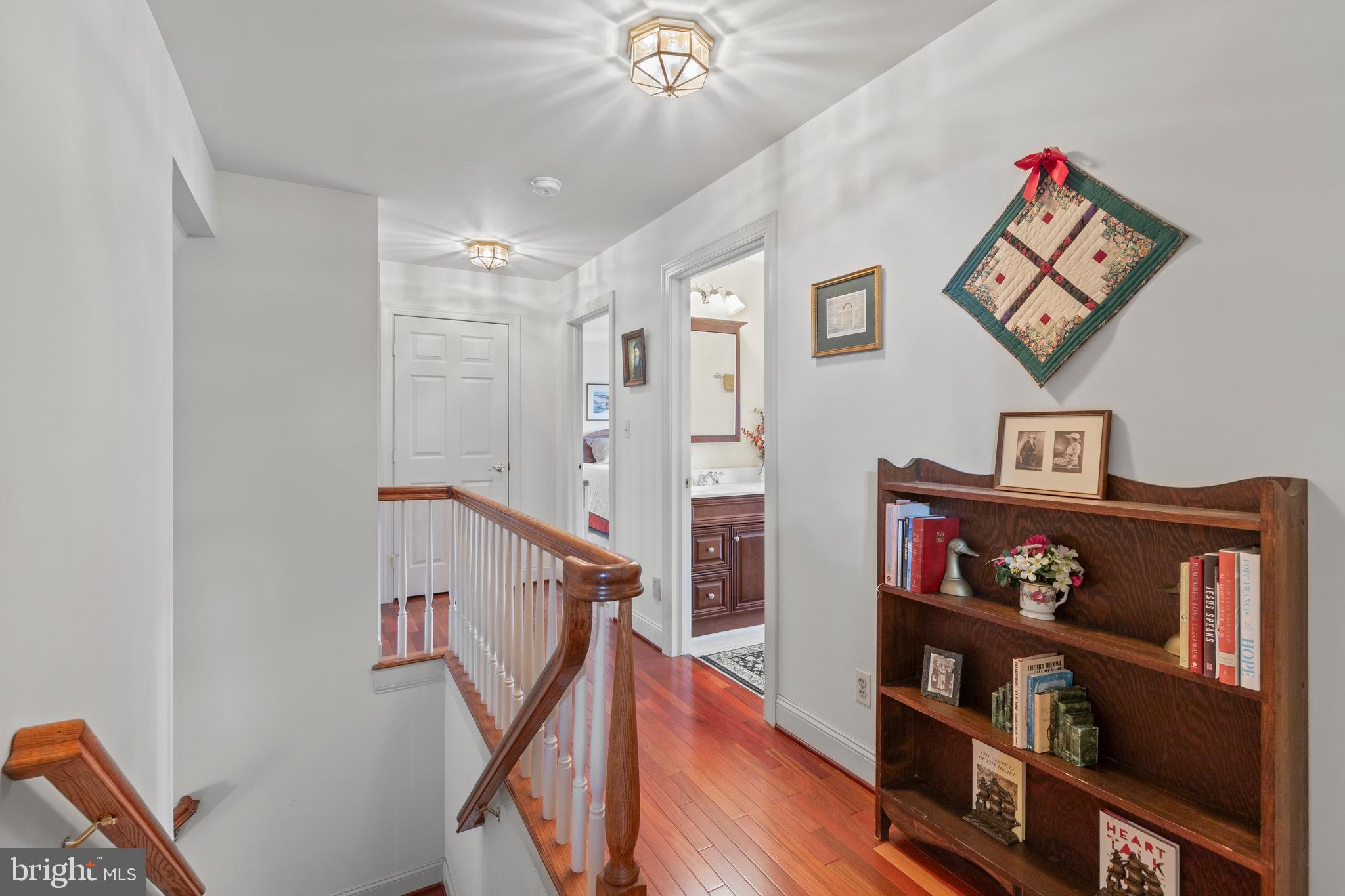 2183 Amoss Mill Road Pylesville, MD 21132 - Photo 35 of 90 a view of a hallway with workspace and toys